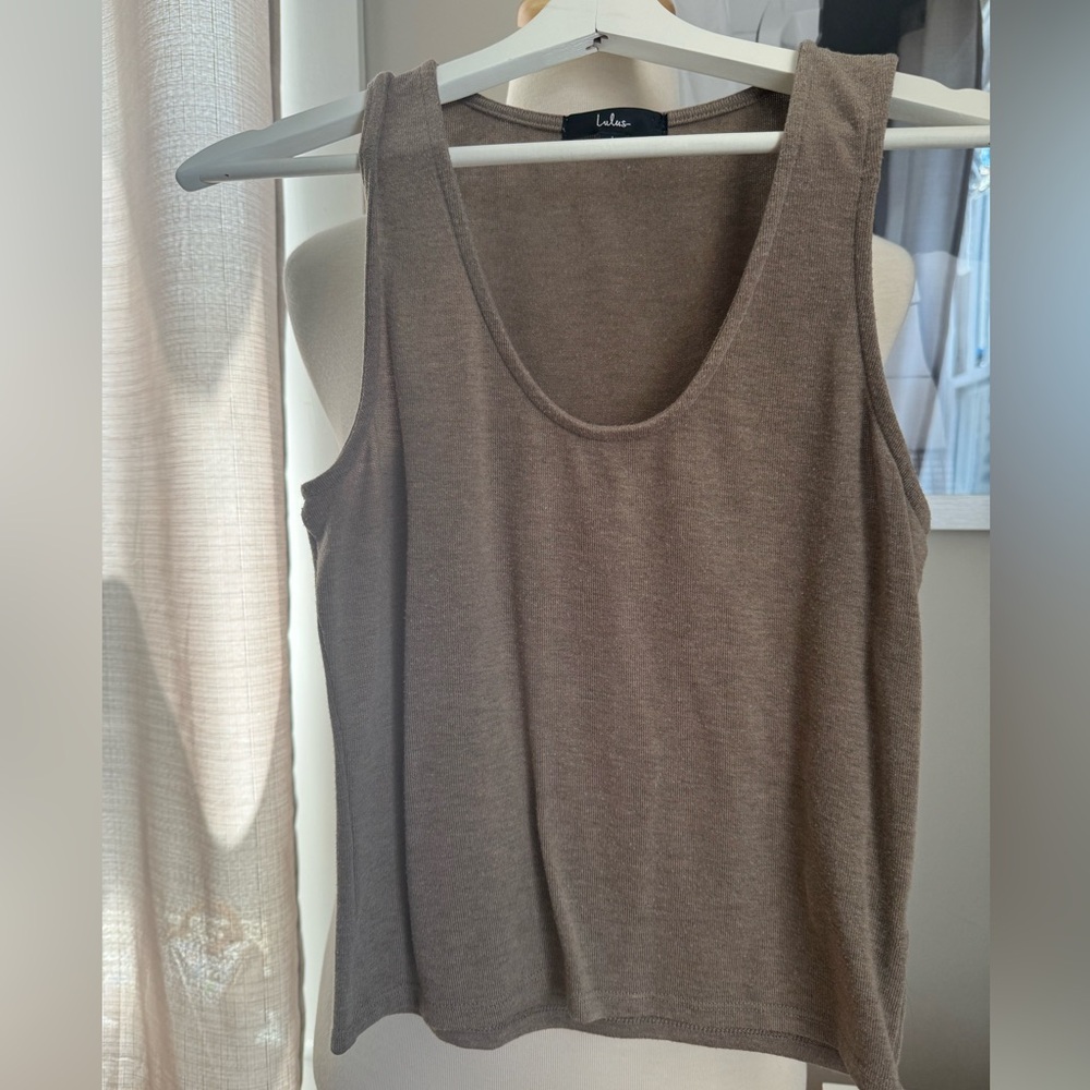 brown tank